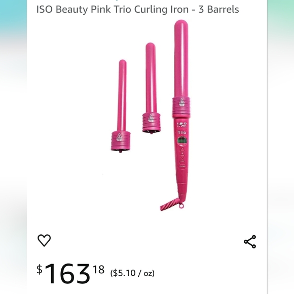 Clipless curling iron with multiple barrel sizes - Picture 2 of 7